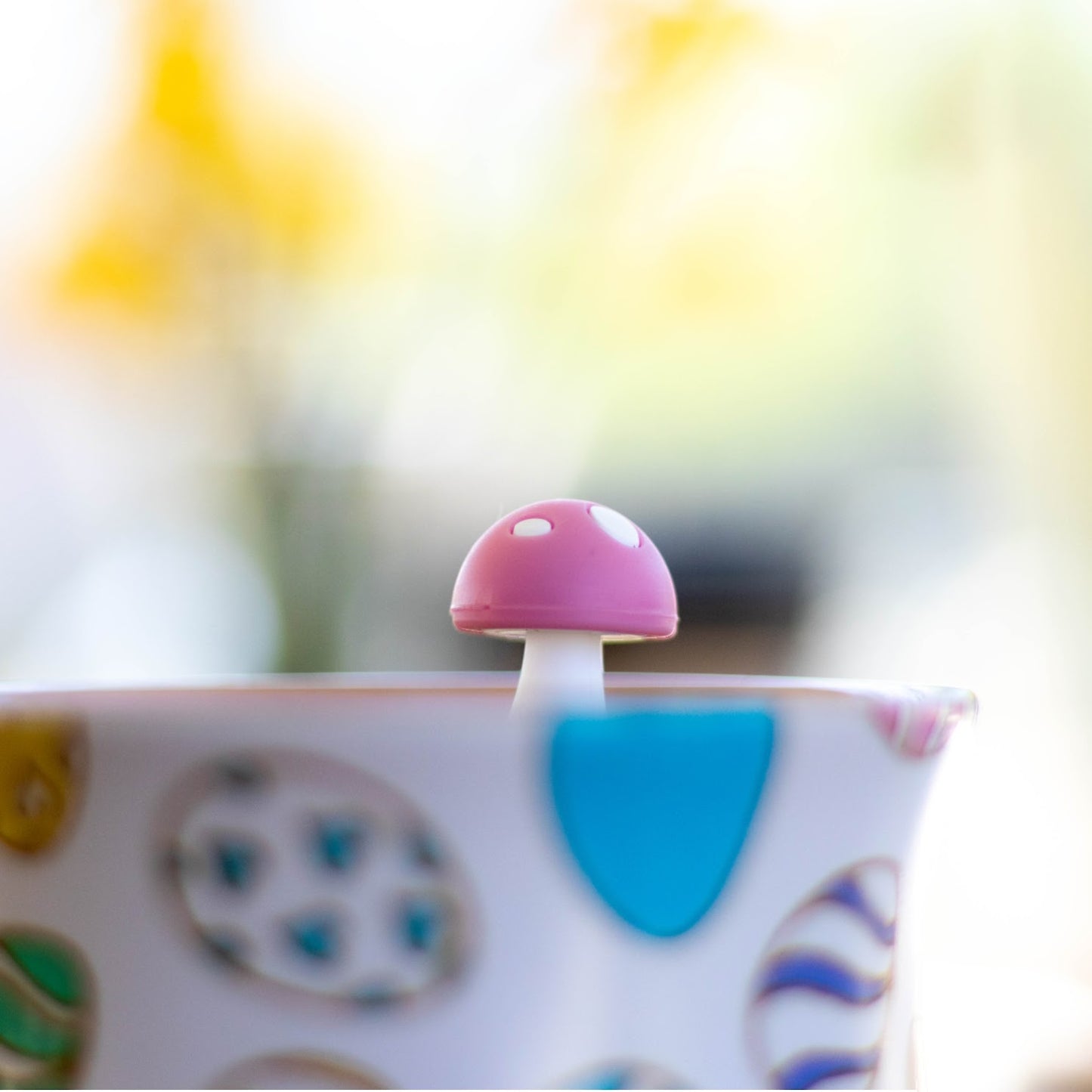 Pink Mushroom Floating Tea Steeper™