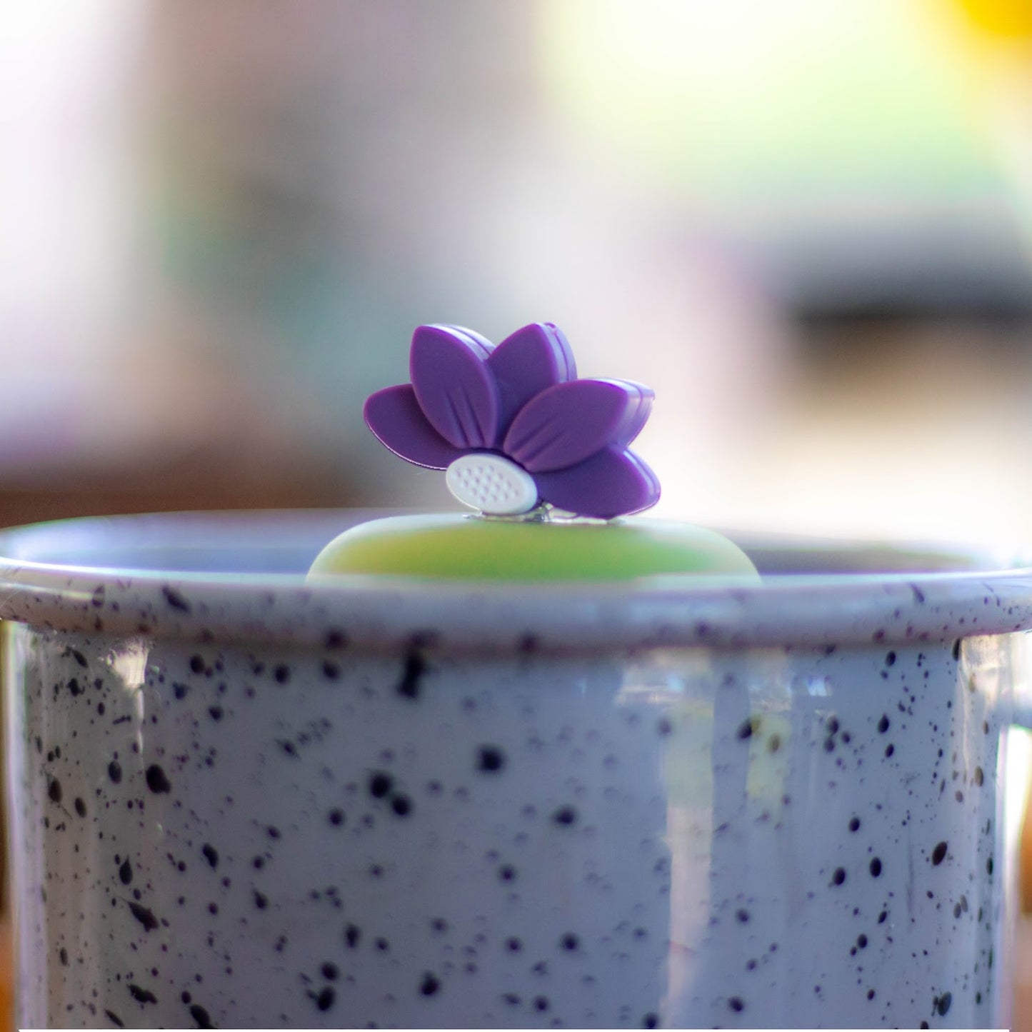 Purple Lotus Floating Tea Steeper