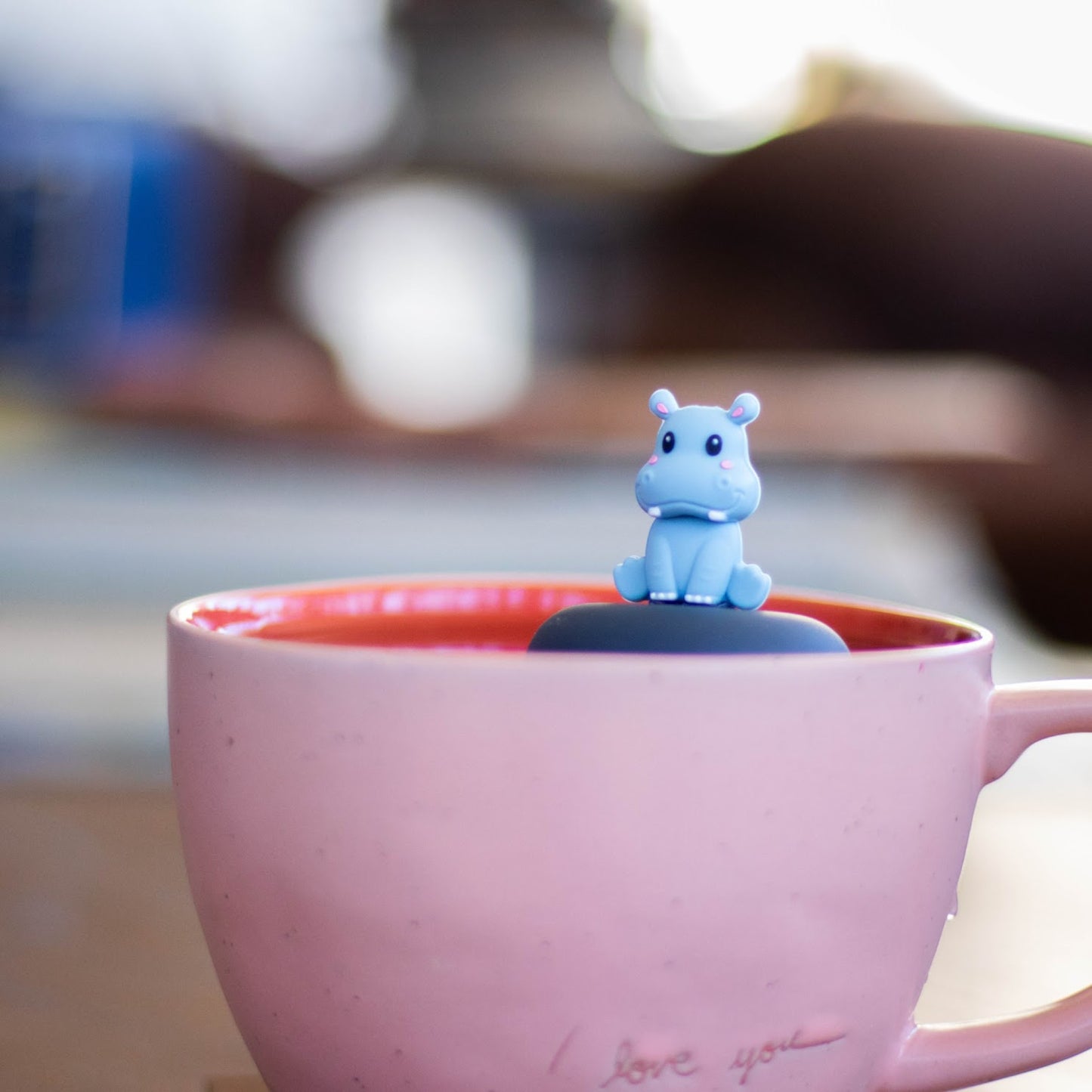 Baby Hippo Floating Tea Steeper