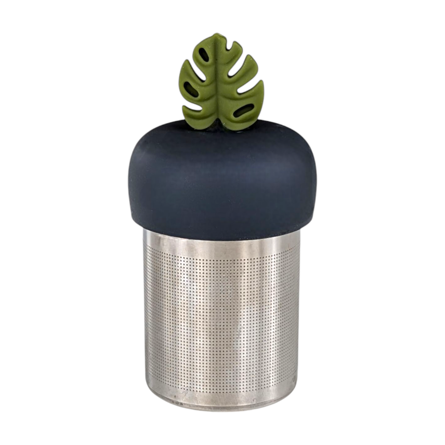 Army Green Monstera Leaf Floating Tea Steeper™