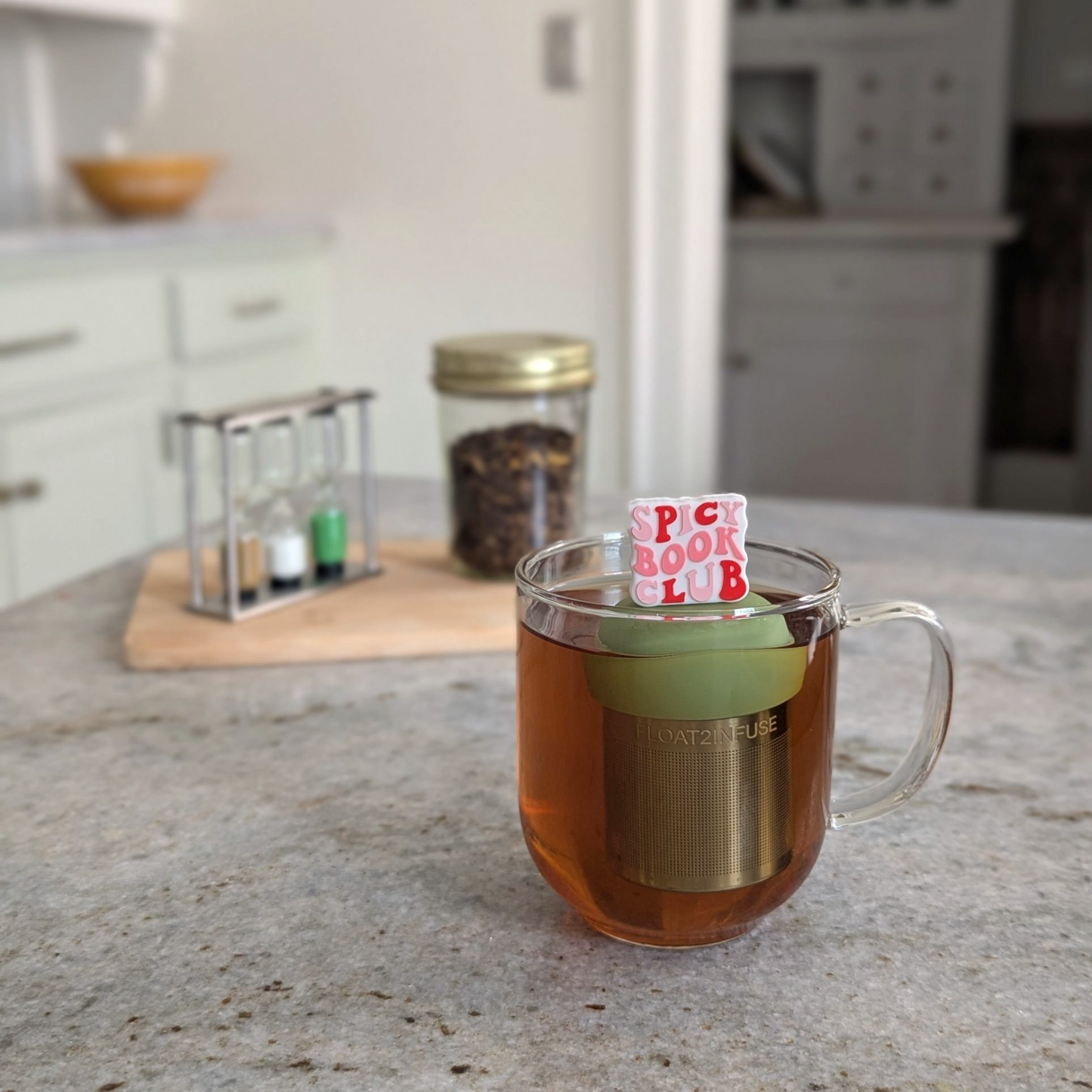 Spicy Book Club Floating Tea Steeper