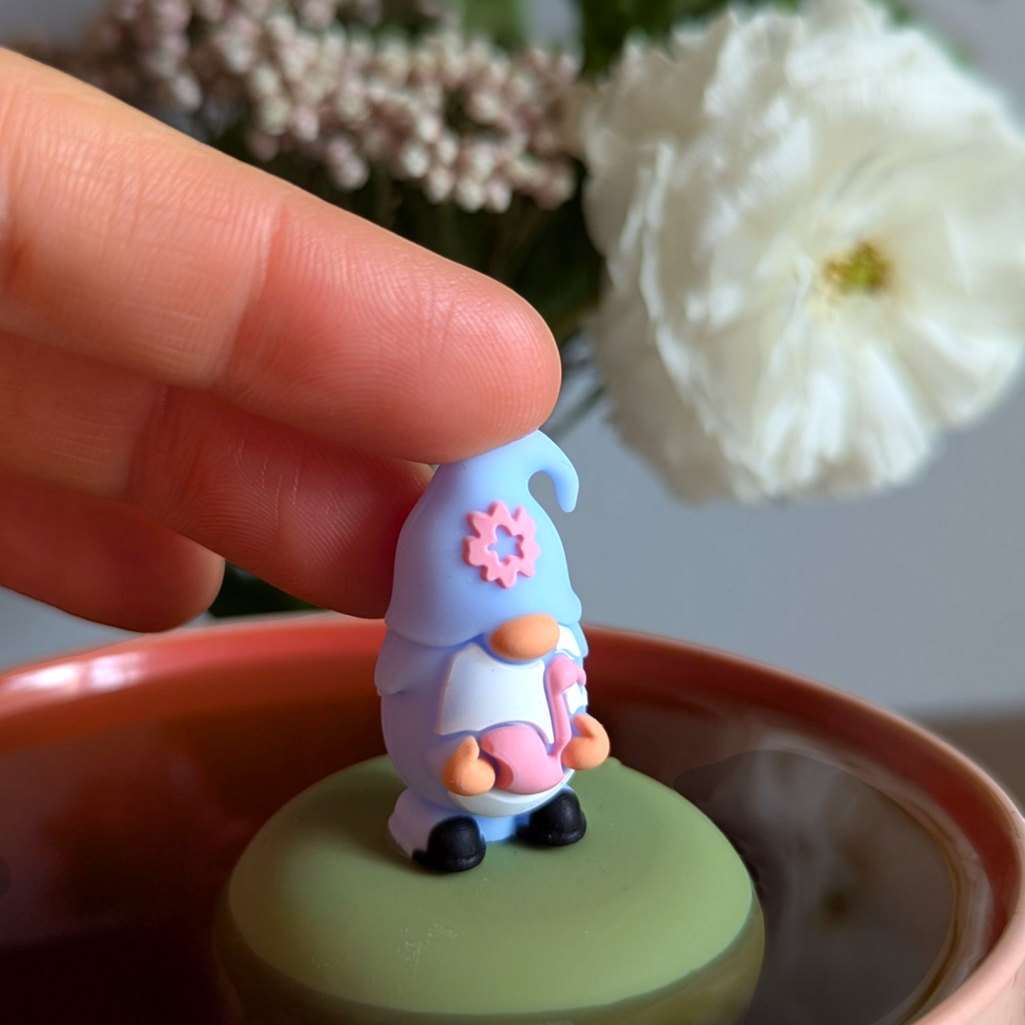 Flamingo summer Gnome Floating Tea Steeper
