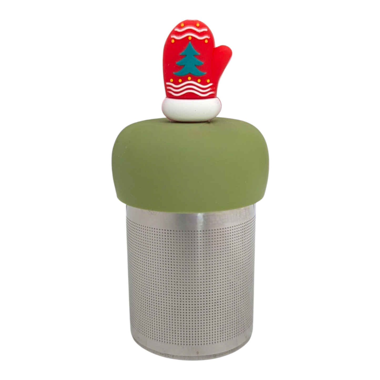 Christmas Tree Mitten Floating Tea Steeper