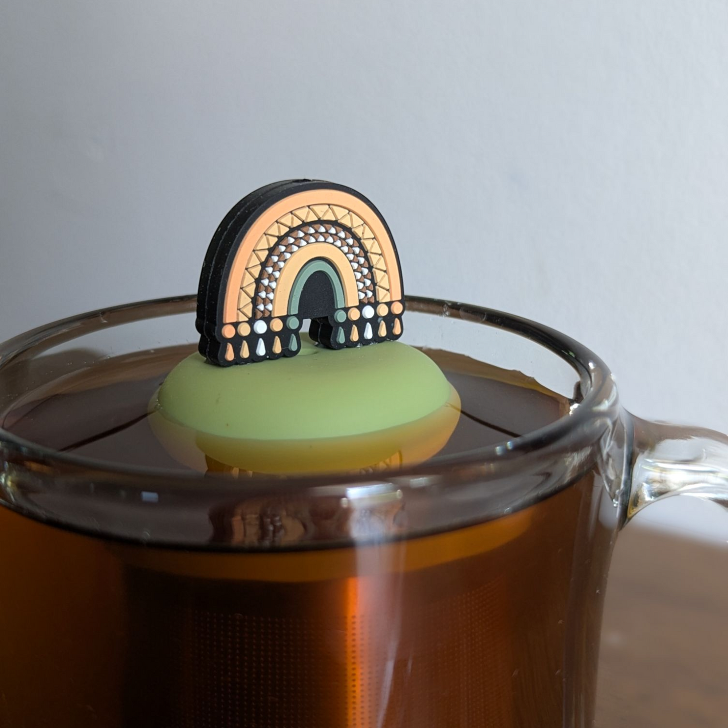 Pastel Boho Rainbow Floating Tea Steeper