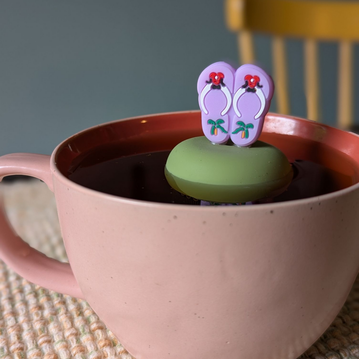 Flipflop Sandals Floating Tea Steeper