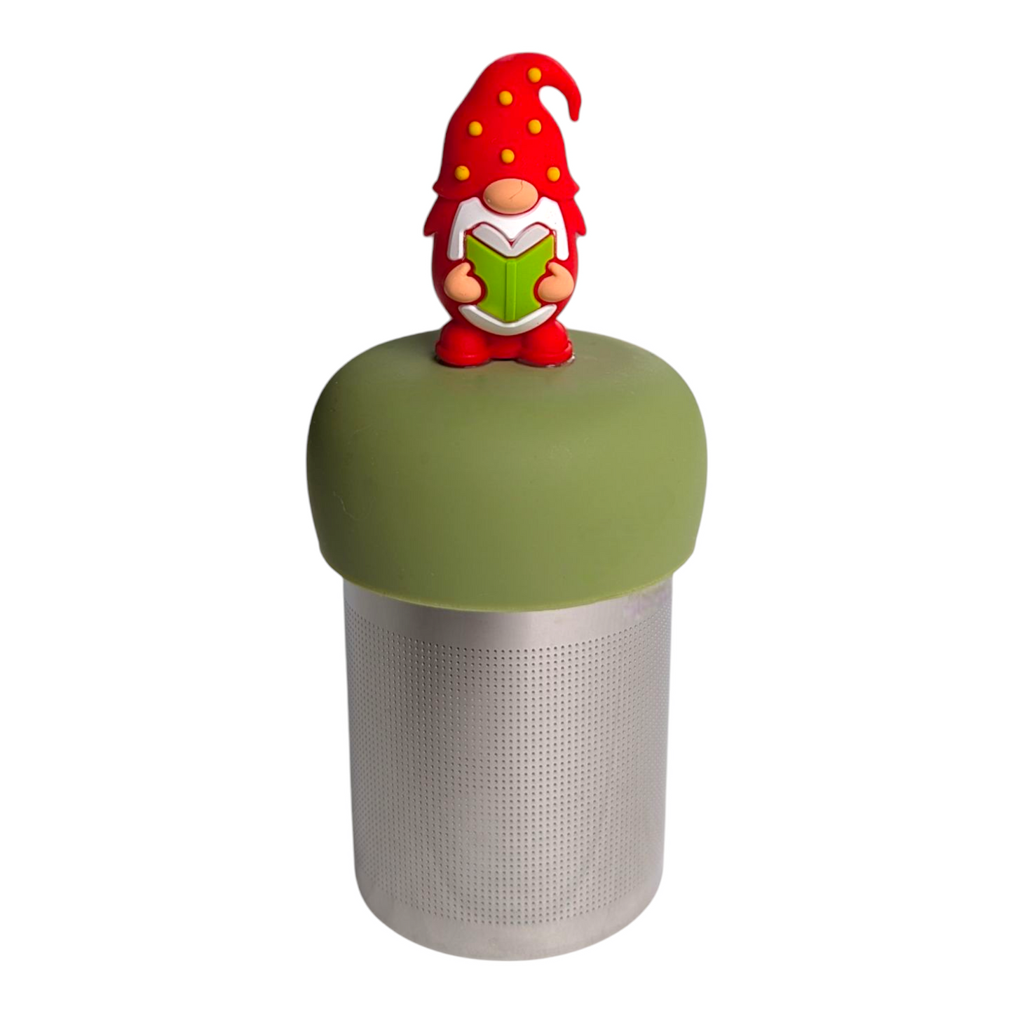 Christmas Caroling Gnome Floating Tea Steeper