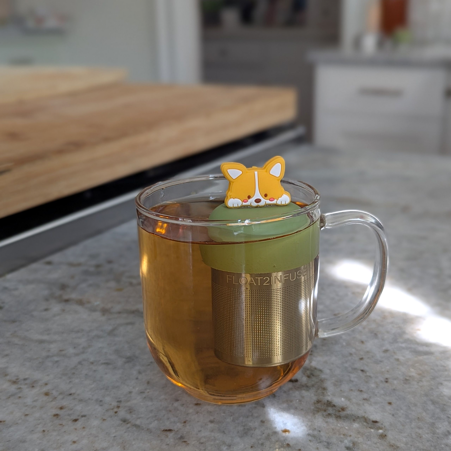 Playful Puppy Floating Tea Steeper