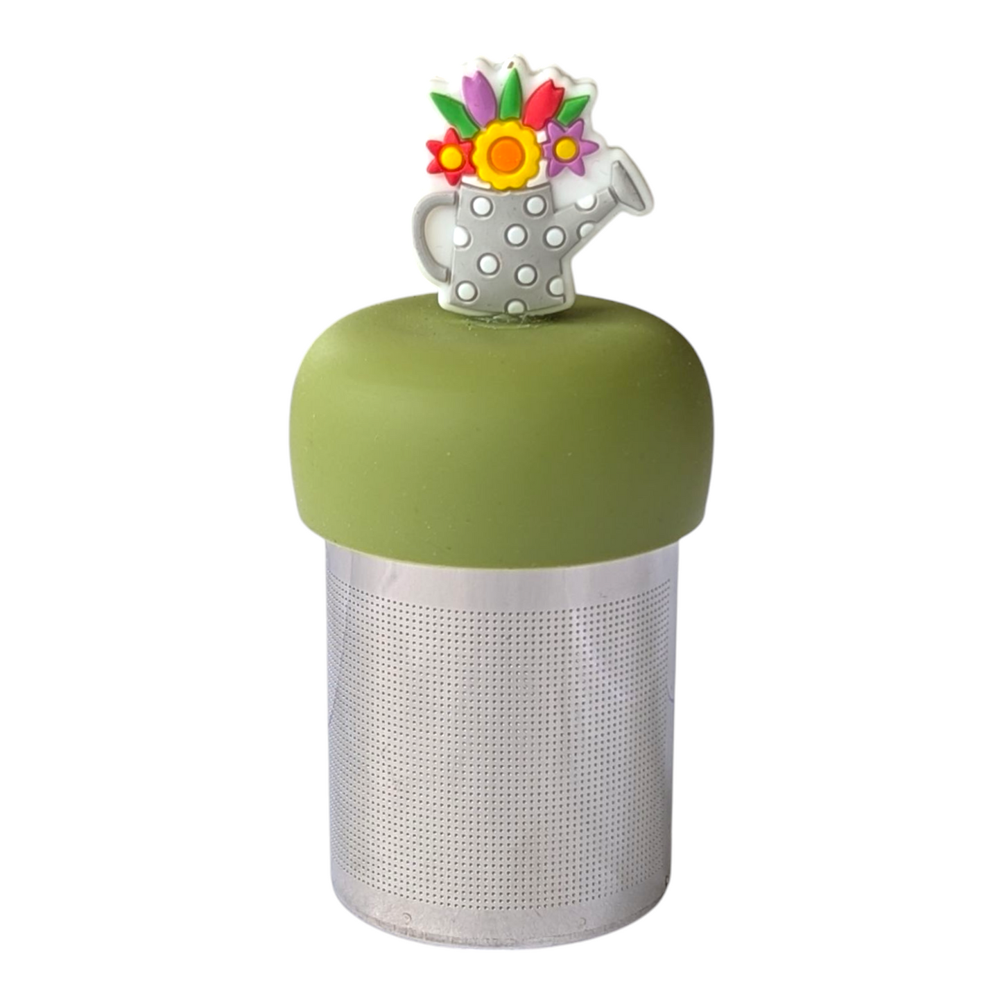 Floral Watering Can Floating Tea Steeper