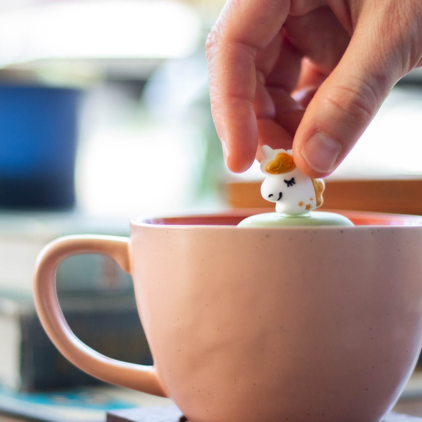 Golden Unicorn Floating Tea Steeper