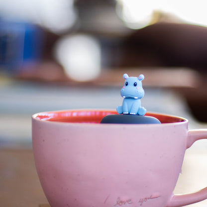 Baby Hippo Floating Tea Steeper