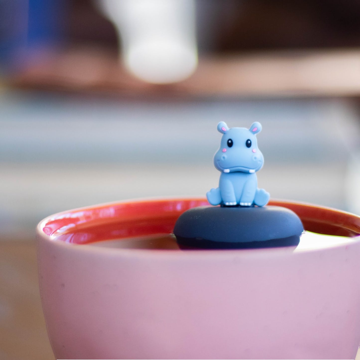 Baby Hippo Floating Tea Steeper