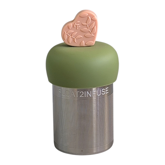 Peach Pink Floating Tea Steeper