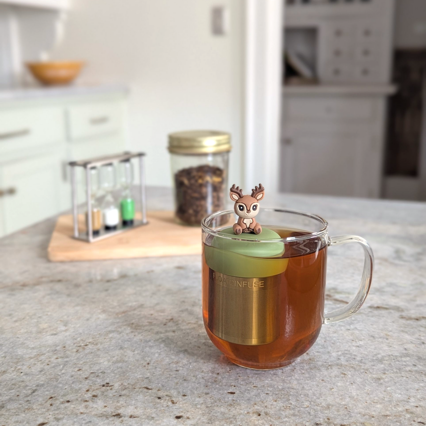 Deer Floating Tea Steeper