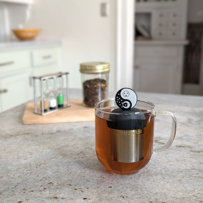 Yin Yang Sun Moon Floating Tea Steeper