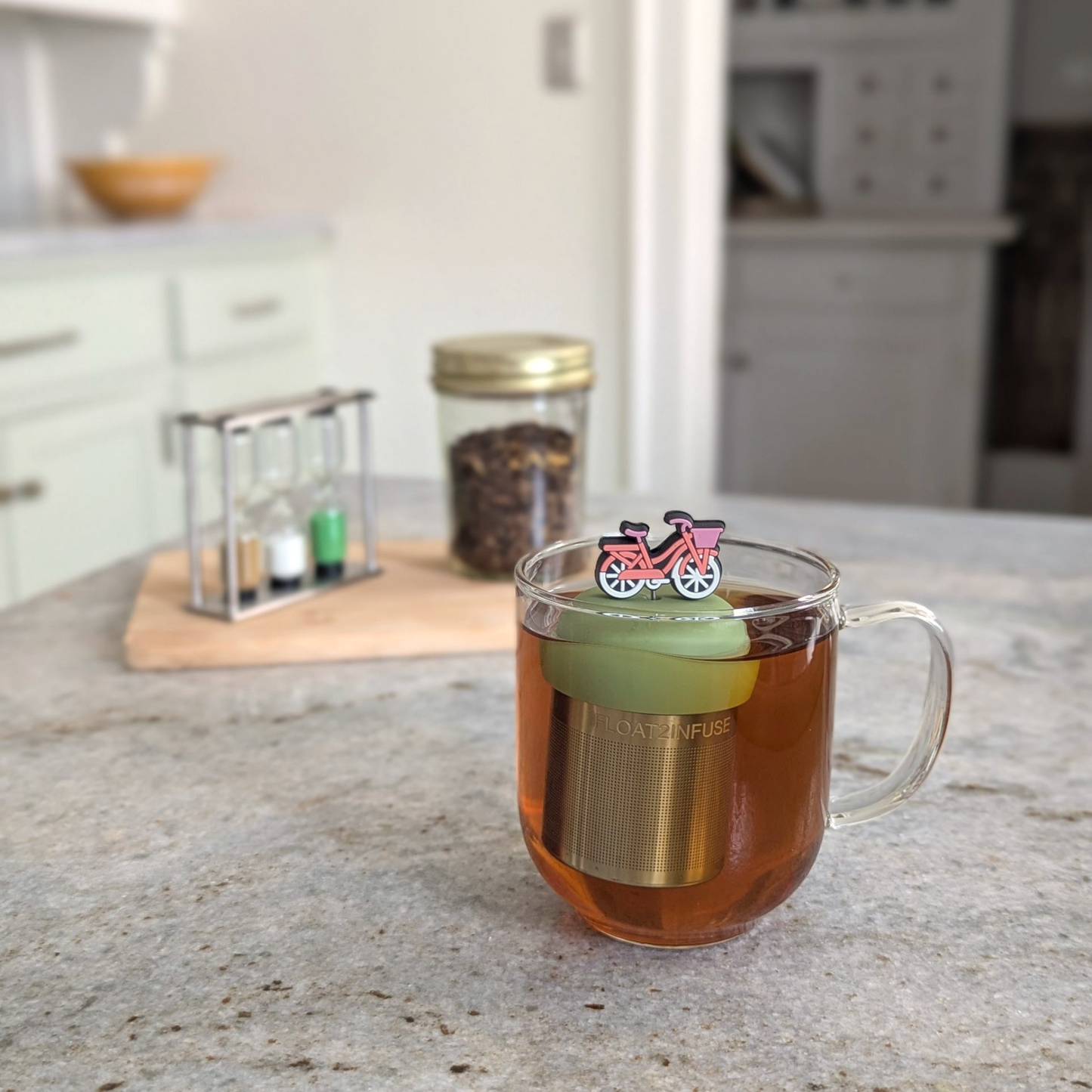 Bicycle Floating Tea Steeper