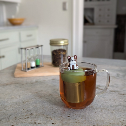 Terrier Dog Floating Tea Steeper