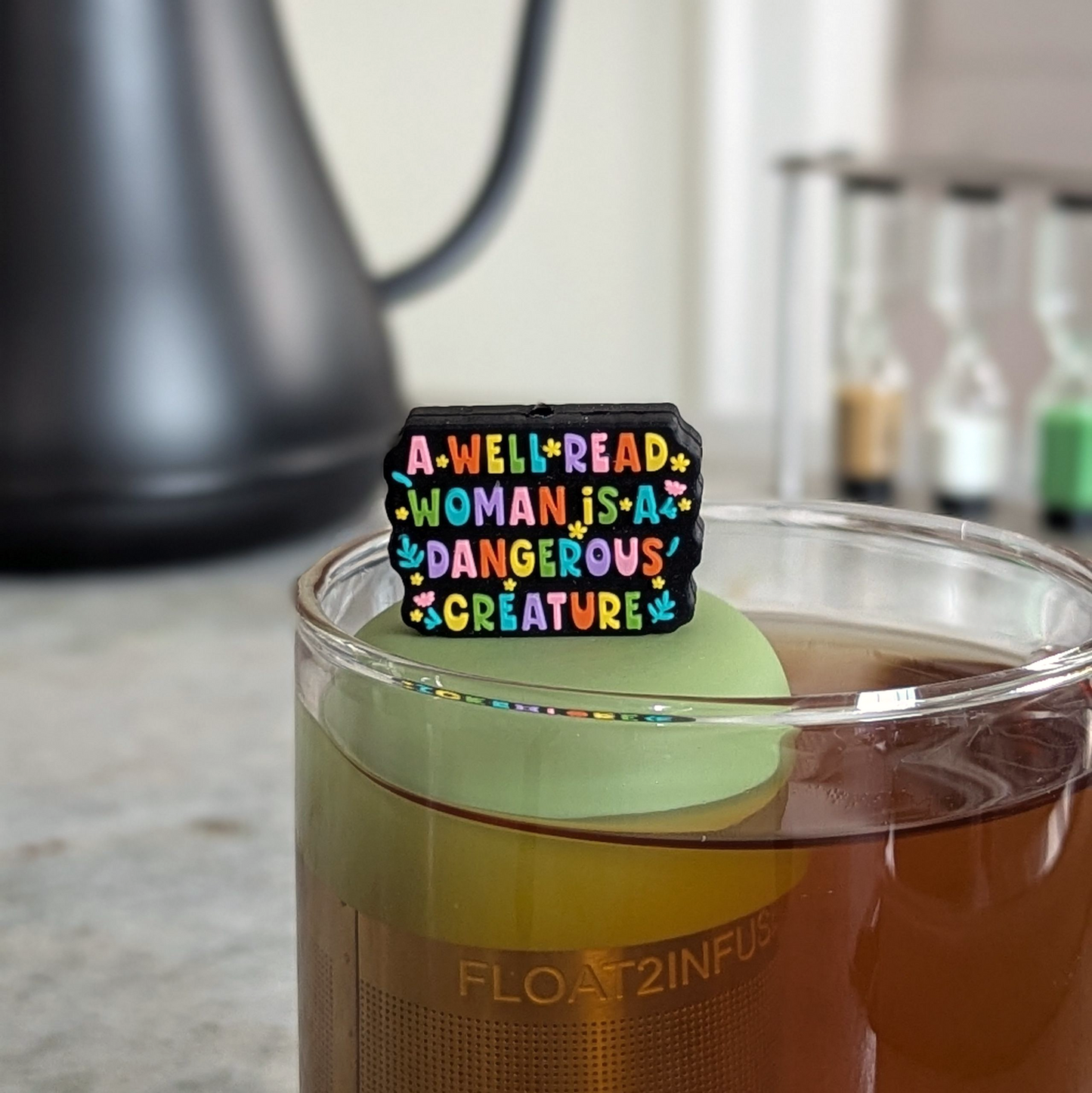 Well Read Woman Floating Tea Steeper