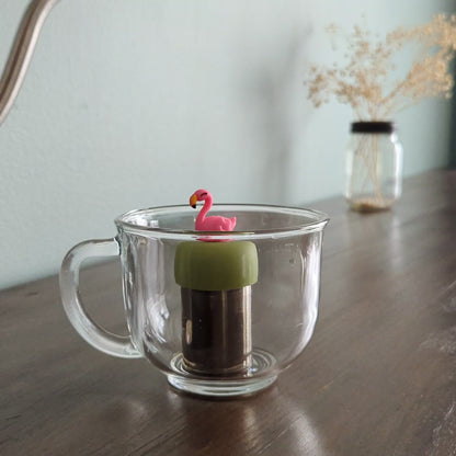 Pink Flamingo Floating Tea Steeper™