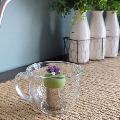 Purple Lotus Floating Tea Steeper