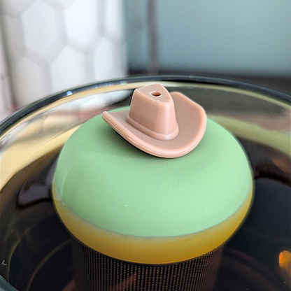 Western Cowboy Hat Floating Tea Steeper