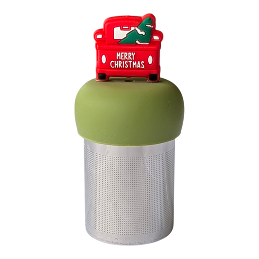 Christmas Tree Truck Floating Tea Steeper