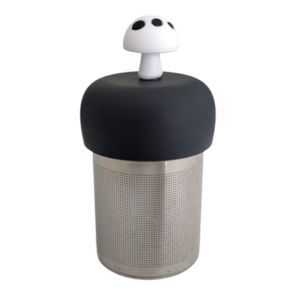 White Mushroom Floating Tea Steeper