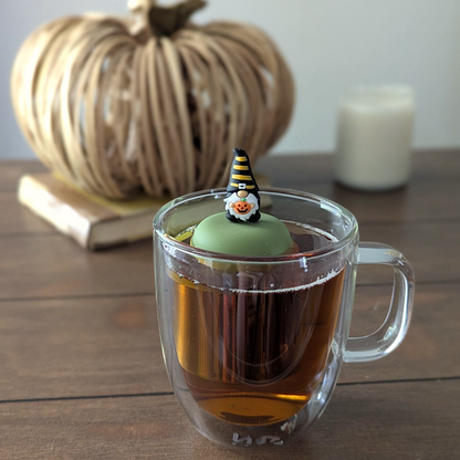 Jack-o'-lantern Gnome Floating Tea Steeper