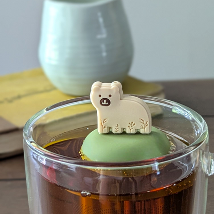 Blonde Bear Floating Tea Steeper