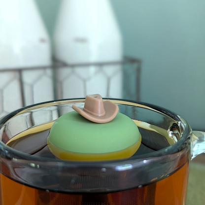 Western Cowboy Hat Floating Tea Steeper