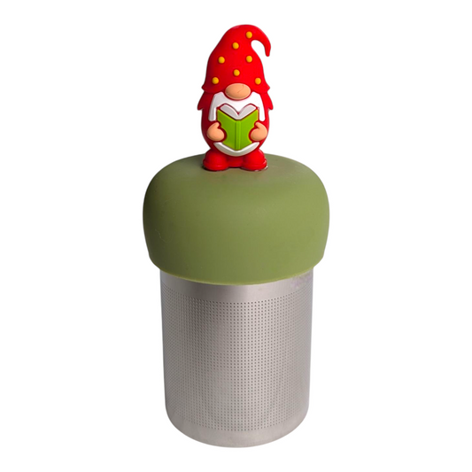 Christmas Caroling Gnome Floating Tea Steeper