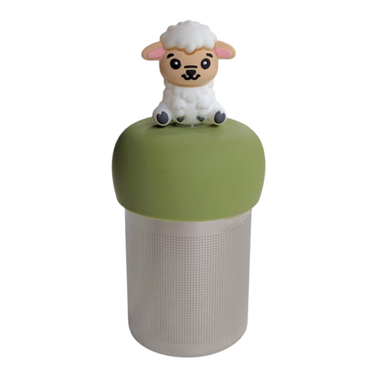 Fluffy White Sheep Floating Tea Steeper