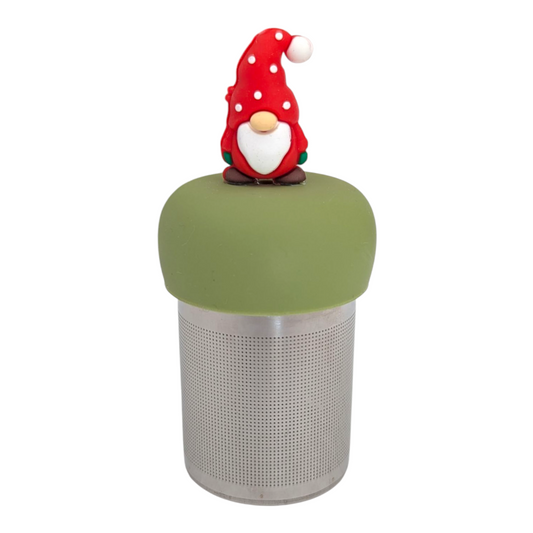 Red Holiday Gnome Floating Tea Steeper™