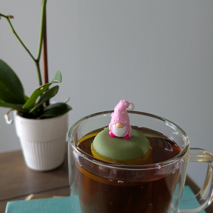 Pink Gnome Floating Tea Steeper